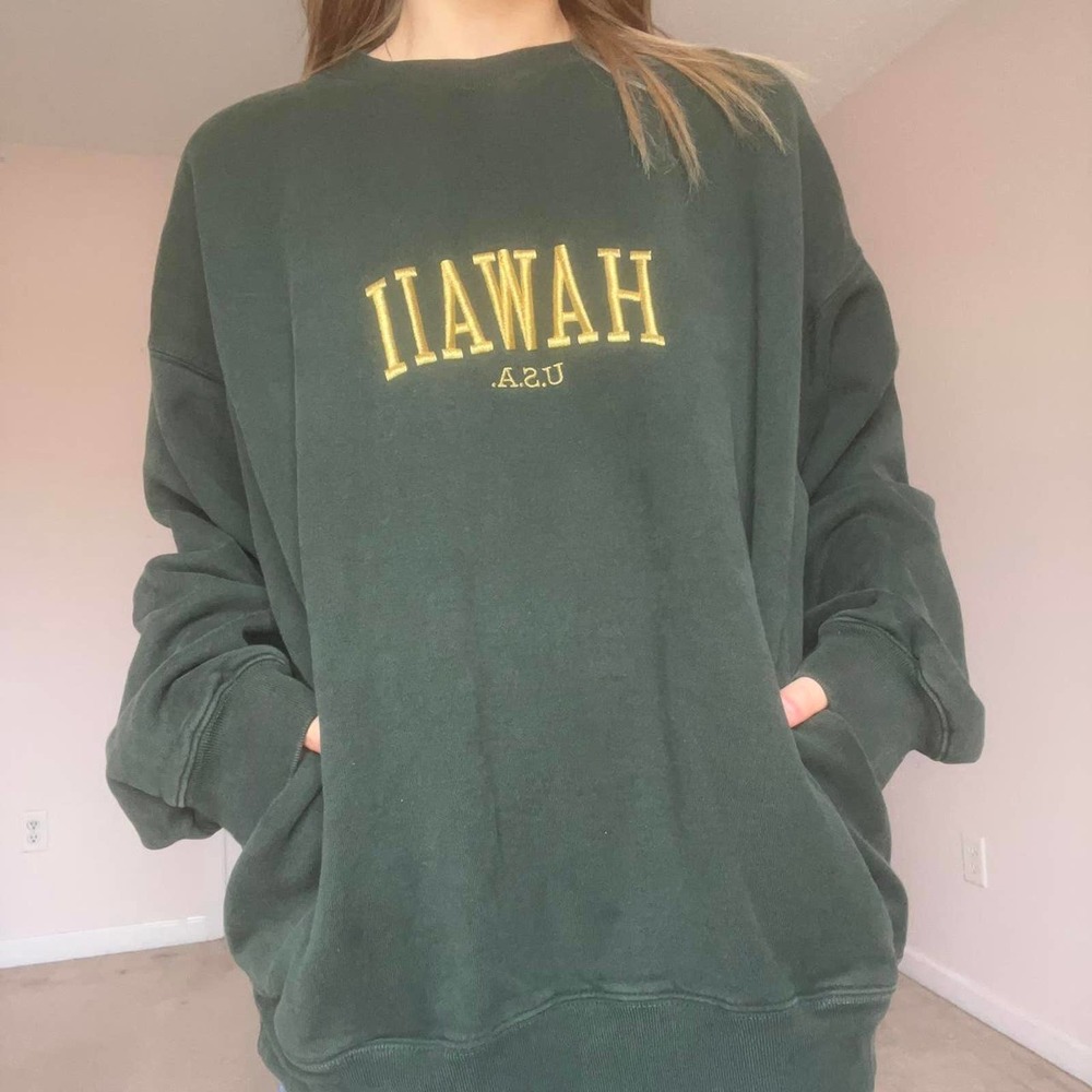 Brandy melville oversized hawaii sweatshirt